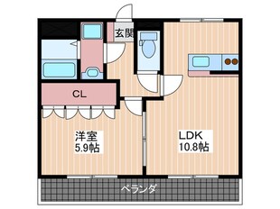 ディアコ－トの物件間取画像